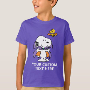 Peanuts Snoopy Woodstock Vampire Halloween T-Shirt