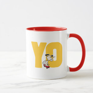 Peanuts   Snoopy YO Skateboard Mug