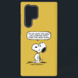 Peanuts | Snoopy You Can't Waist Your Whole Life Samsung Galaxy Case<br><div class="desc">Snoopy,  the beloved beagle from the Peanuts comic strip,  offers a wise perspective on worrying through his humourous antics and philosophical musings. This design features one of his bits of advice.</div>
