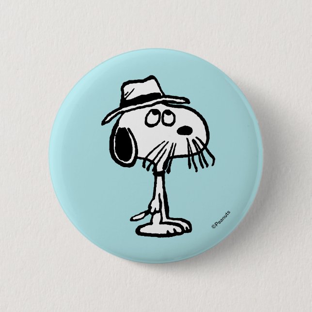 Peanuts | Snoopy's Brother Spike 6 Cm Round Badge (Front)