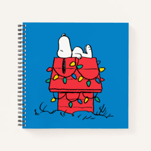 Peanuts   Snoopy's Dog House With Lights Notebook