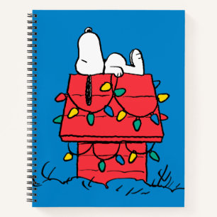 Peanuts   Snoopy's Dog House With Lights Notebook