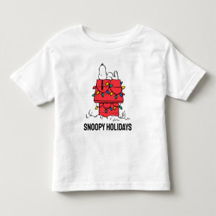 Peanuts   Snoopy's Dog House With Lights Toddler T-Shirt