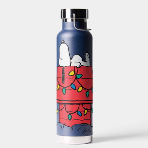 Peanuts Snoopy's Dog House With Lights Water Bottle