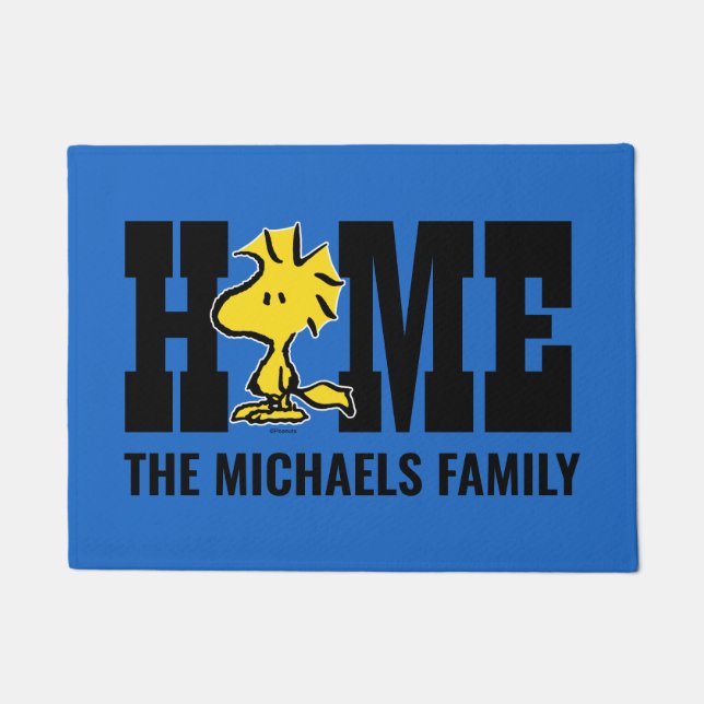 Peanuts | Snoopy's Friend Woodstock Doormat (Front)