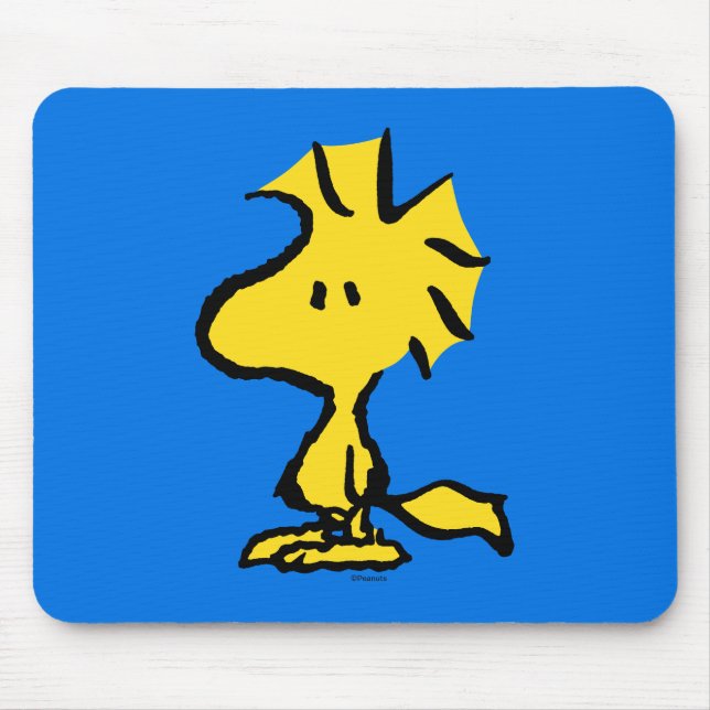 Peanuts | Snoopy's Friend Woodstock Mouse Mat (Front)