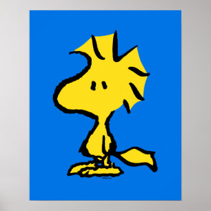 Peanuts Snoopy's Friend Woodstock Poster