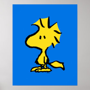 Peanuts Snoopy's Friend Woodstock Poster