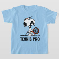 Peanuts | Snoopy's Moustache Playing Tennis