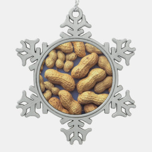 Peanuts Snowflake Pewter Christmas Ornament