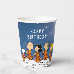 Peanuts Space Birthday Paper Cups