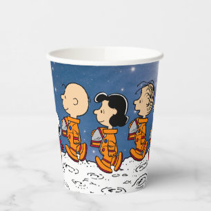 Peanuts   Space Birthday Paper Cups