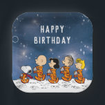 Peanuts | Space Birthday Paper Plate<br><div class="desc">Make your party "out of this world" with Peanuts Space Birthday Paper Plates! Featuring Snoopy as an astronaut and a vibrant space-themed design, these plates are perfect for serving up snacks, cake, and more at Peanuts or space-themed celebrations. Fun and festive, they bring a playful touch to any party while...</div>