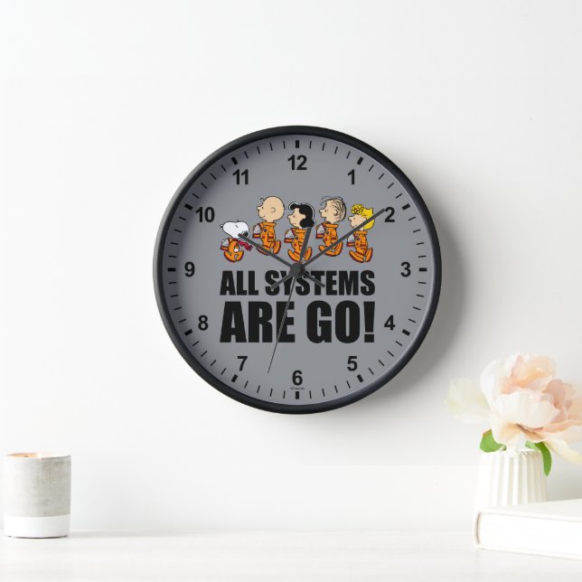 Peanuts | Space Clock (Home)