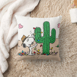 Peanuts   Spike Decorates for Christmas Cushion