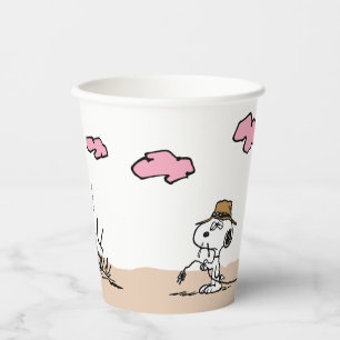 Peanuts   Spike Decorates for the Holiday Paper Cups