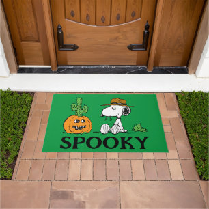 Peanuts Spike's Desert Halloween Doormat