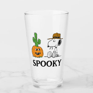 Peanuts Spike's Desert Halloween Glass