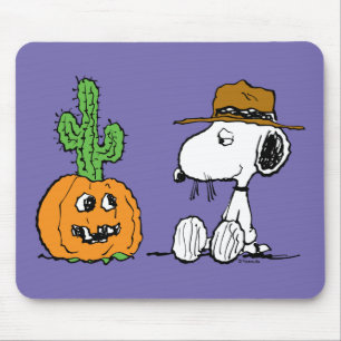 Peanuts   Spike's Desert Halloween Mouse Mat