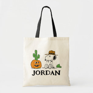 Peanuts   Spike's Desert Halloween Tote Bag
