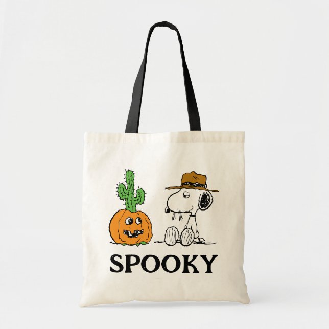 Peanuts | Spike's Desert Halloween Tote Bag (Front)