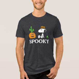 Peanuts   Spike's Desert Halloween Tri-Blend Shirt