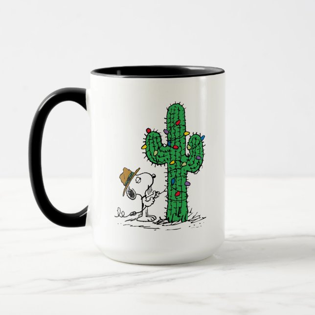 Peanuts | Spike's Holiday Cactus Mug (Left)