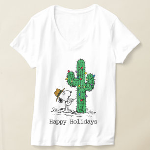 Peanuts Spike's Holiday Cactus T-Shirt