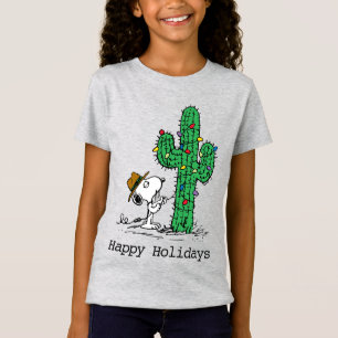 Peanuts   Spike's Holiday Cactus T-Shirt