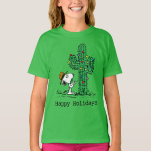 Peanuts   Spike's Holiday Cactus T-Shirt
