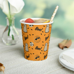 Peanuts   Spooky Crew Halloween Pattern Paper Cups