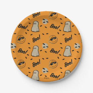 Peanuts   Spooky Crew Halloween Pattern Paper Plate