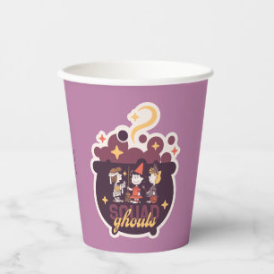 Peanuts Squad Ghouls Cauldron Halloween Paper Cups
