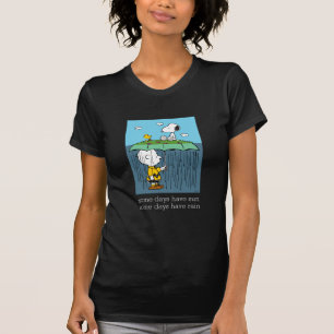 Peanuts Sunny Day Rainy Day Half & Half T-Shirt