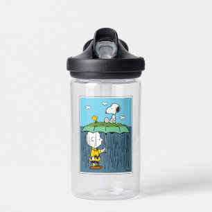 Peanuts   Sunny Day Rainy Day Half & Half Water Bottle