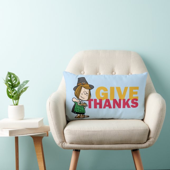 Peanuts | Thanksgiving Peppermint Patty Lumbar Cushion (Chair)