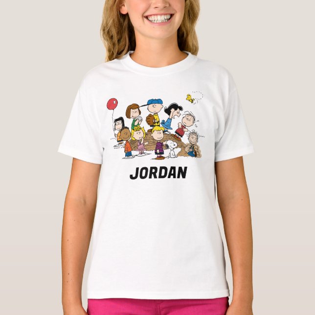 Peanuts | The Gang | Add Your Name T-Shirt (Front)