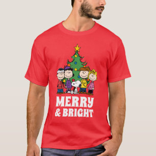 Peanuts   The Gang Around the Christmas Tree T-Shirt