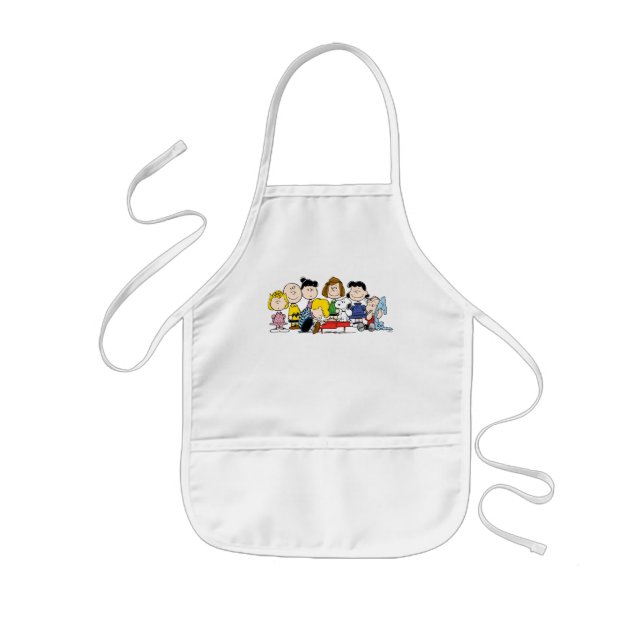 Peanuts | The Gang Around the Piano Kids Apron (Front)