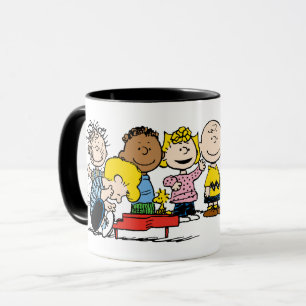 Peanuts The Gang Around the Piano Mug