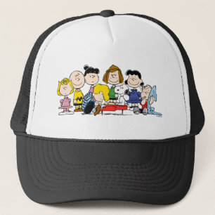 Peanuts The Gang Around the Piano Trucker Hat