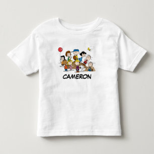 Peanuts   The Gang at the Pitcher's Mound Toddler T-Shirt