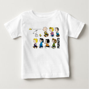 Peanuts   The Gang Moving Forward Baby T-Shirt