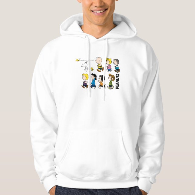Peanuts | The Gang Moving Forward Hoodie (Front)