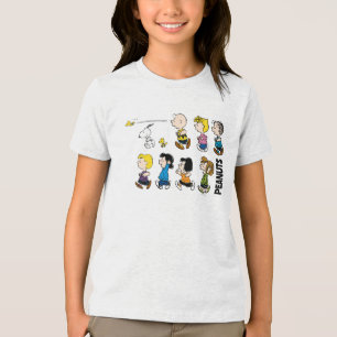 Peanuts   The Gang Moving Forward Tri-Blend Shirt