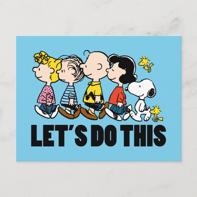 Peanuts | The Gang Postcard (Front)