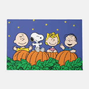 Peanuts   The Great Pumpkin Patch Doormat