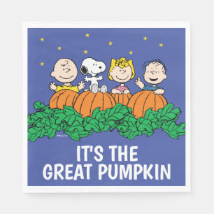 Peanuts The Great Pumpkin Patch Napkin