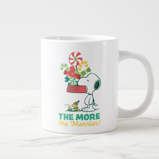 Peanuts | The More The Merrier Large Coffee Mug (Right)