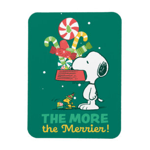 Peanuts   The More The Merrier Magnet